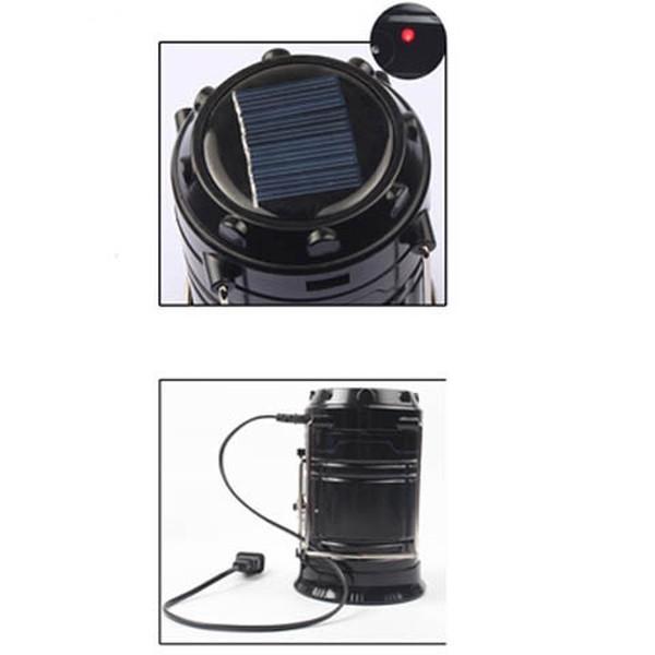 Clearance Solar Outdoor LED Camping Light With Portable Charging Power Bank