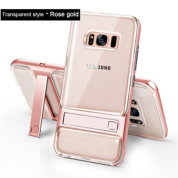 Luxury Transparent Style Phone Case For Samsung