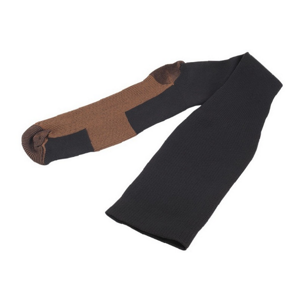 Unisex Long Copper-Infused Pain Relief Compression Socks