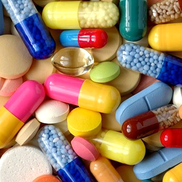 Two Elephants Weekly Pop-Up Pill Organizer with Time Compartments