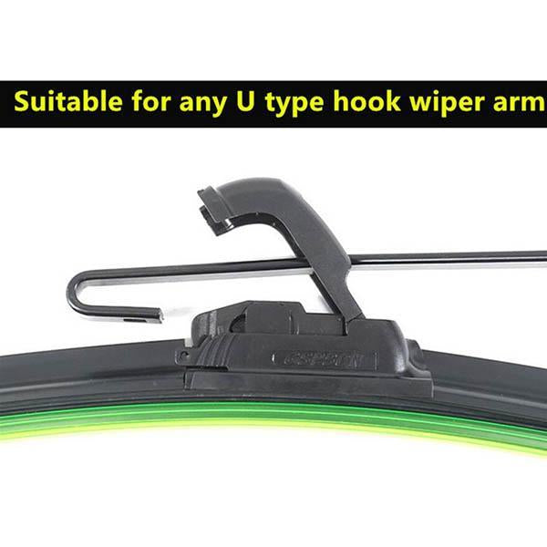 Universal U-type Soft Rubber Car Windshield Wiper