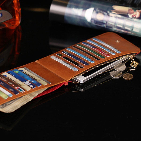 Zip Around Card Holder Smartphone Wallet for Women