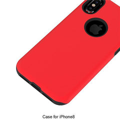 2 in 1 Durable Double Phone Case For iPhone 8