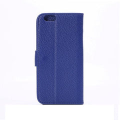 Litchi Pattern Leather Flip Phone Case For iPhone