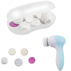 Clearance 5-in-1 Electric Facial Cleansing Brush and Massager Kit