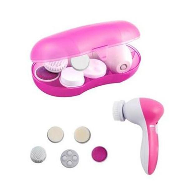 Clearance 5-in-1 Electric Facial Cleansing Brush and Massager Kit
