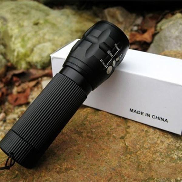 Clearance Telescopic LED Glare Flashlight