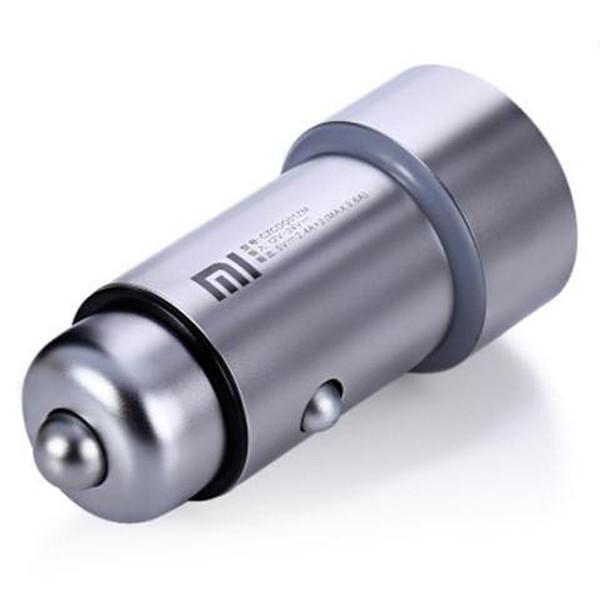 Clearance Fast Charging Car Charger Metal Style - SILVER