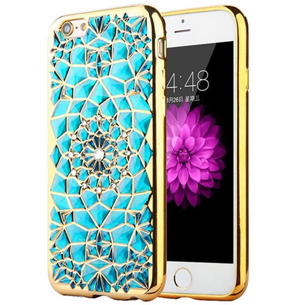 Luxury Diamond Flower Phone Case For iPhone 7 7 Plus