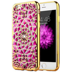 Luxury Diamond Flower Phone Case For iPhone 7 7 Plus