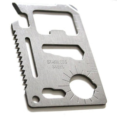 Clearance Outdoor Steel Sharp Blade Card Multi Tool for Camping