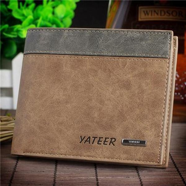 Clearance Leather Cards Holder Men Wallet