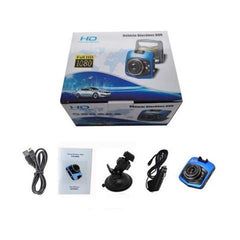 CAR GT300 Full 1080p HD DVR Dash Camera With Night Vision - Black or Blue