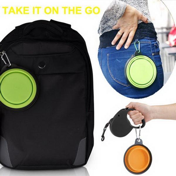 Clearance Folding Travel Pet Bowls