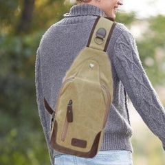 Clearance Men's Canvas Shoulder Messenger Bag