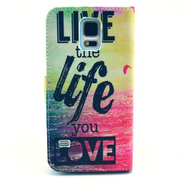 The sea life Stand Leather Case For Samsung S5