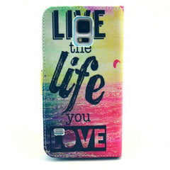 The sea life Stand Leather Case For Samsung S5