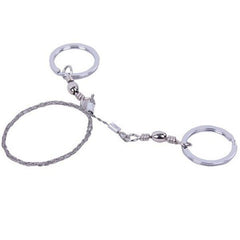 Silver Steel Wire Saw Emergency Outdoor Survival Tool