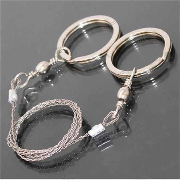 Silver Steel Wire Saw Emergency Outdoor Survival Tool