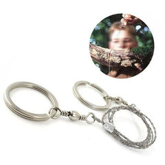 Silver Steel Wire Saw Emergency Outdoor Survival Tool