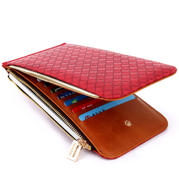 Zip Around Card Holder Smartphone Wallet for Women